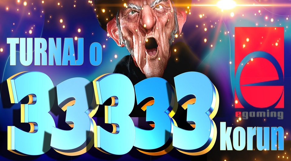 E-gaming turnaj o 33 333 Kč