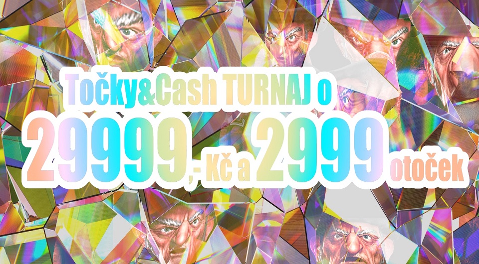 Víkendový turnaj o 29 999 Kč a 2 999 otoček